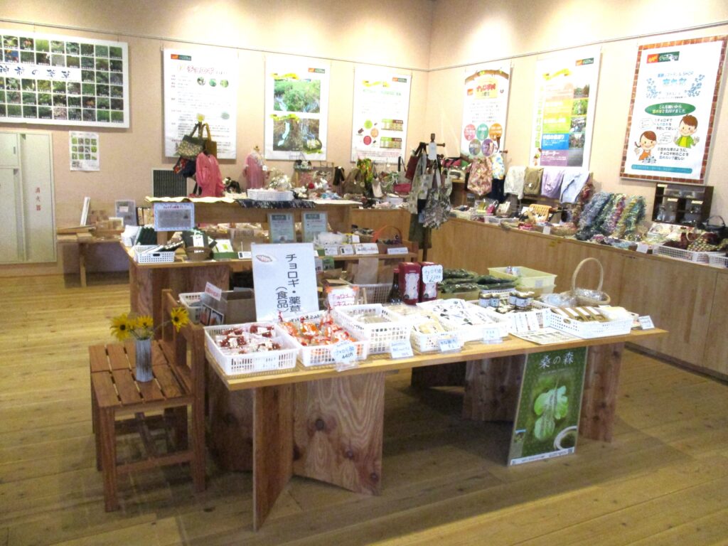 Interior of a shop at Chorogi Village