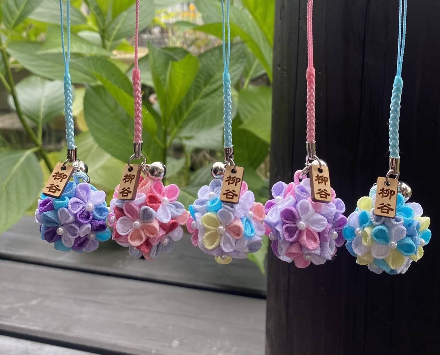 Flower water charms