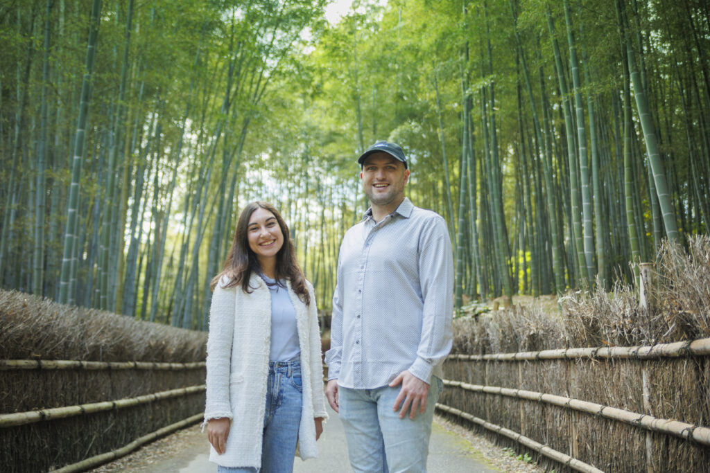 Standing in the Bamboo Path